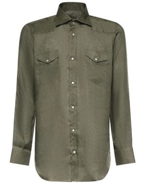 Sartorio Napoli Casual Shirts - Green