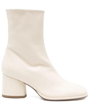 Aeyde Ayla Round-Toe Boots - Natur