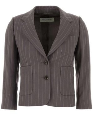 Dries Van Noten Blazers - Grey