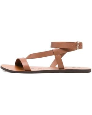 Manebí Flat Sandals - Brown