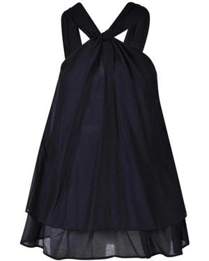 Attic And Barn Sleeveless Tops - Blue