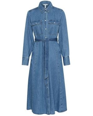 Part Two Shirt Dresses - Blue