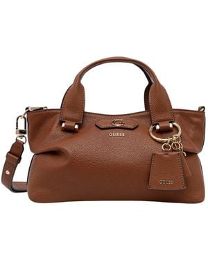 Guess Tote Bags - Marrone