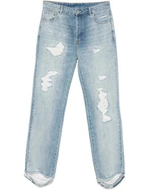 Cole Buxton Straight Fit Jeans - Blue
