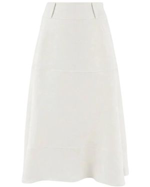 Antonelli Joel Midi Rok - Wit