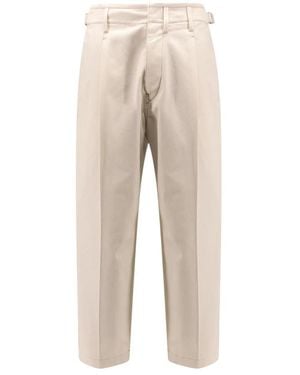 Lemaire Straight Trousers - Neutre