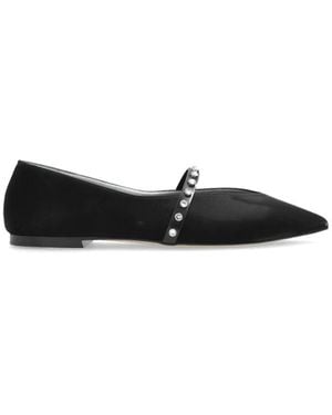 McQueen Ballerina Shoes - Black