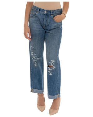 Roy Rogers Straight Jeans - Azul