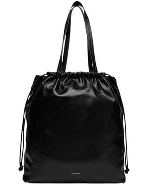 Calvin Klein Drawstring Tote - Zwart