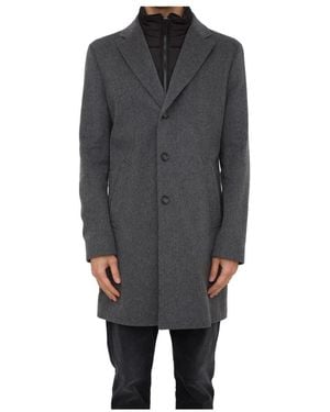 HUGO Single-Breasted Coats - Grijs