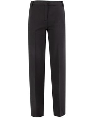 Ermanno Scervino Straight Trousers - Zwart