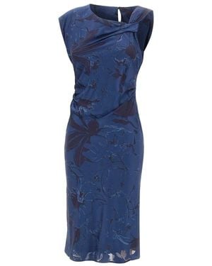 Kaos Midi Dresses - Blue