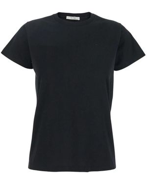 The Row T-Shirt Met Ronde Hals En Korte Mouwen - Zwart