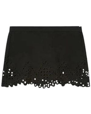 Isabel Marant Blouma Mini Rok - Zwart