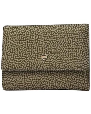 Borbonese Portafoglio Medium C/Patta - Metallic