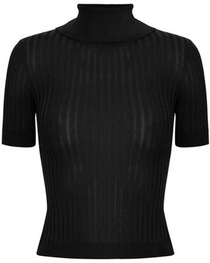 Elisabetta Franchi Turtlenecks - Black