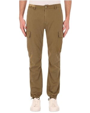 DISTRETTO12 Straight Trousers - Neutro