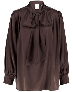 Emily Van Den Bergh Overhemden ,Bruin ,Blouses
