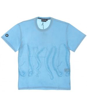 Octopus T-Shirts - Blue