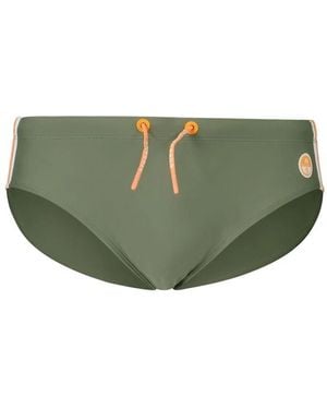 North Sails Grüne Elastan Strandbademode Briefs