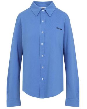Miu Miu Shirts - Blue
