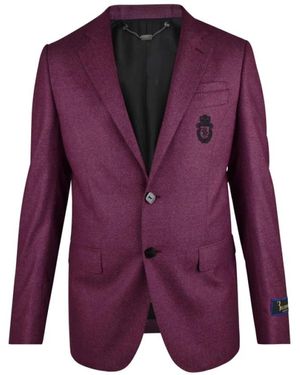 Billionaire Jassen ,Paars ,Wol Blazer Jacket