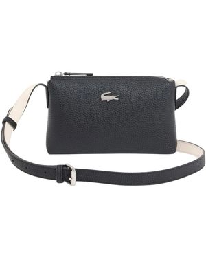 Lacoste Tassen ,Zwart ,Anna Mini Crossbody Tas