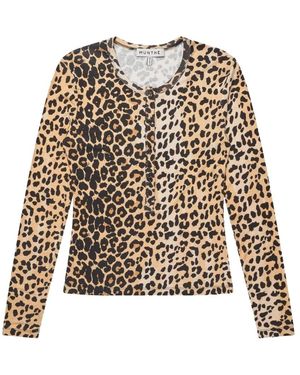Munthe Tops ,Veelkleurig ,Ushi Shirt - Bruin