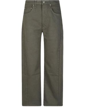 Mother The Half Pipe Flood Jeans - Grijs