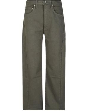 Mother The Half Pipe Flood Jeans - Grijs