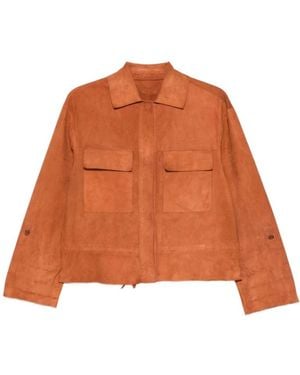 Salvatore Santoro Leather Jackets - Orange