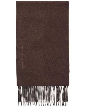 Samsøe & Samsøe Sajolly Scarf - Bruin
