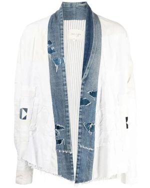 Greg Lauren Light Jackets - Blue