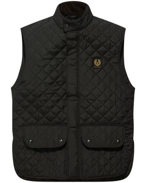 Belstaff Jassen ,Zwart ,Polyester Icon Gilet
