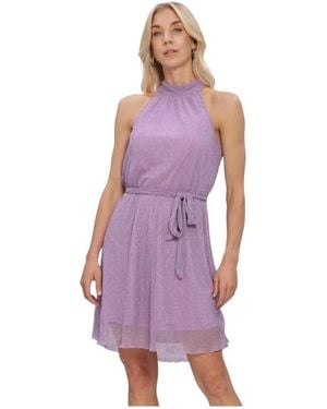 Freebird by Steven Divya Lurex Kleid - Lila