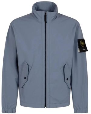 Stone Island Bomber Jackets - Bleu