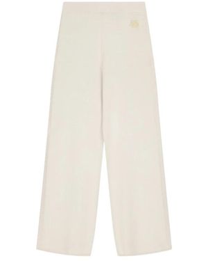 ARMANI EXCHANGE Wide Trousers - White
