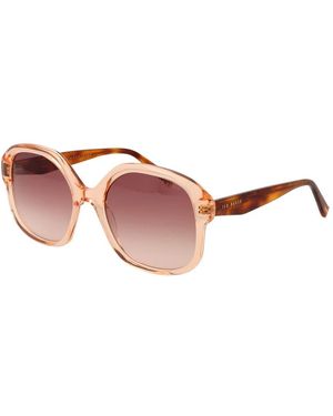 Ted Baker Accessoires ,Bruin Acetate Zonnebrillen - Roze