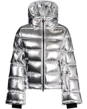 Perfect Moment Chaqueta De Esquí De Papel De Plata Ii, Mujer, Talla - Gris
