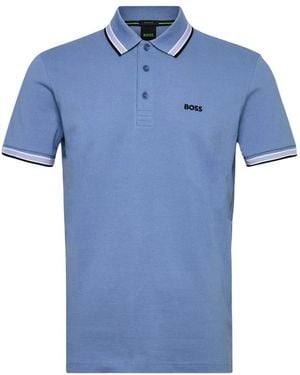 HUGO Polo Shirts - Blue