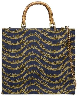 La Milanesa Shopping Bags - Blue