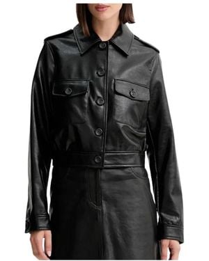 Guess Light Jackets - Black