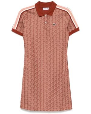 Lacoste Short Dresses - Pink