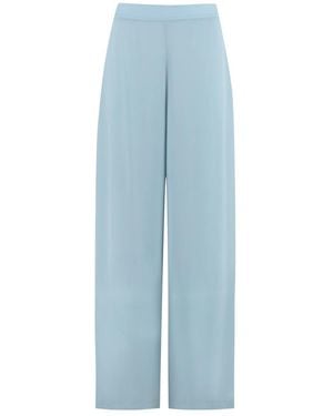 Clips Wide Trousers - Blue