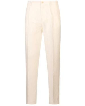 Canali Straight Broeken - Naturel