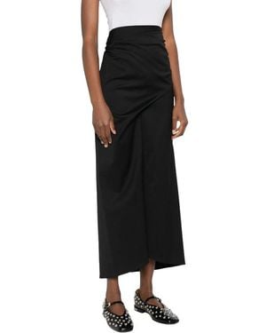 Tela Midi Skirts - Black