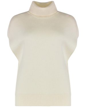 TOTEME Double-Knit-Cape - Weiß