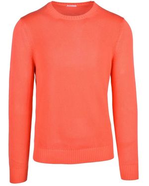 Malo Round-Neck Knitwear - Rosa