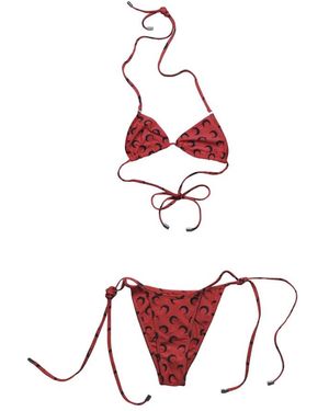 Marine Serre Bikinis - Red