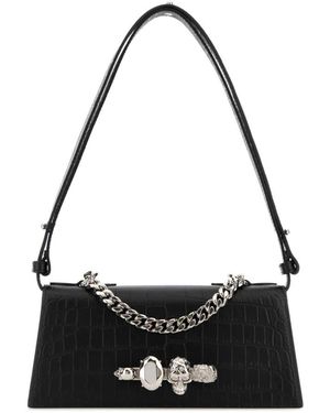 McQueen Shoulder Bags - Black